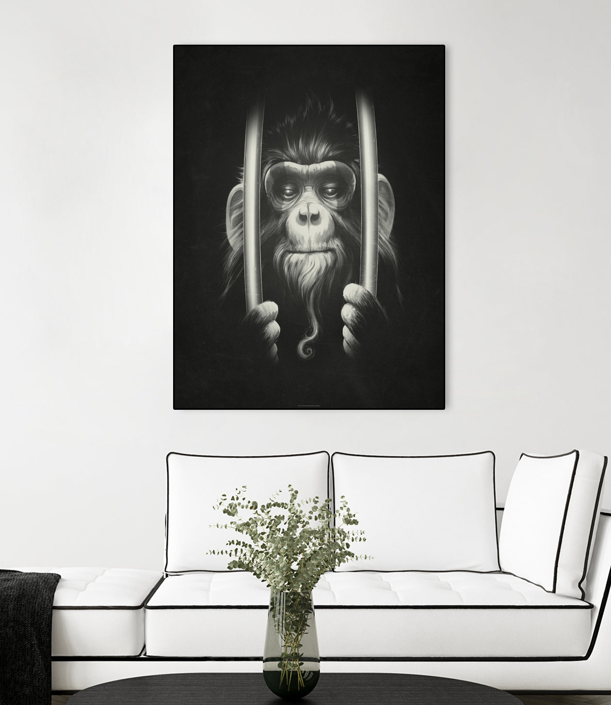 Prisoner II by Lukáš Brežák on GIANT ART - black digital painting