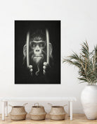 Prisoner II by Lukáš Brežák on GIANT ART - black digital painting