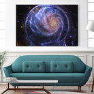 Galaxy Bubble by Erika Kaisersot on GIANT ART - blue photo manipulation