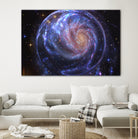 Galaxy Bubble by Erika Kaisersot on GIANT ART - blue photo manipulation