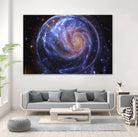 Galaxy Bubble by Erika Kaisersot on GIANT ART - blue photo manipulation