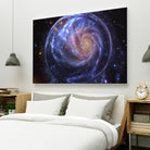 Galaxy Bubble by Erika Kaisersot on GIANT ART - blue photo manipulation