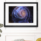 Galaxy Bubble by Erika Kaisersot on GIANT ART - blue photo manipulation