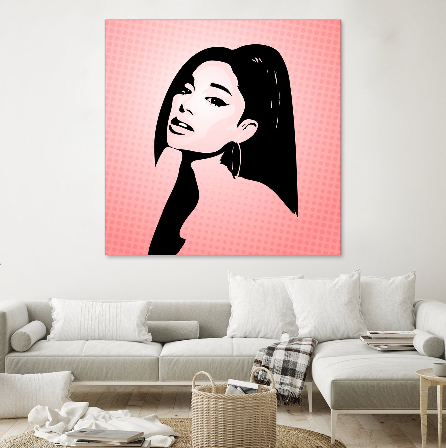 Ariana Grande | Pop Art by William Cuccio on GIANT ART - pink digital painting