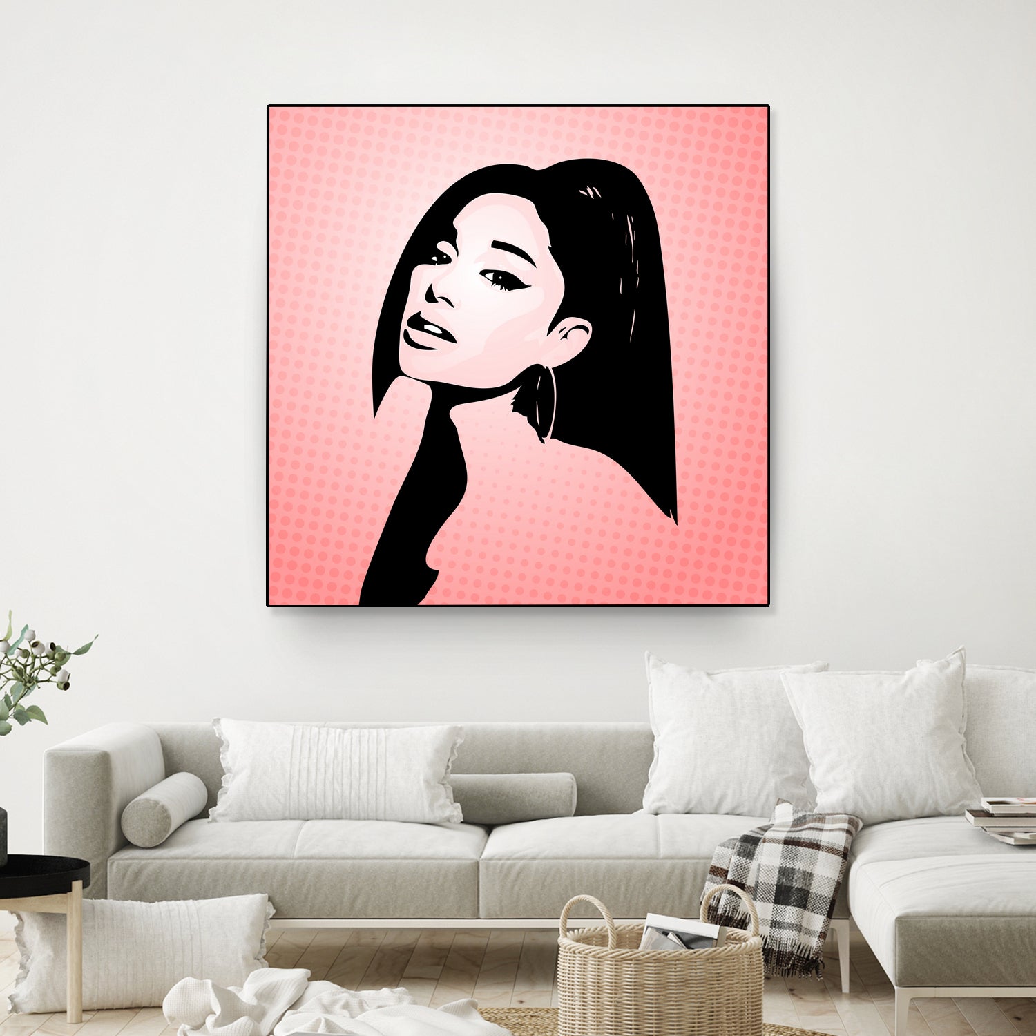 Ariana Grande | Pop Art by William Cuccio on GIANT ART - pink digital painting