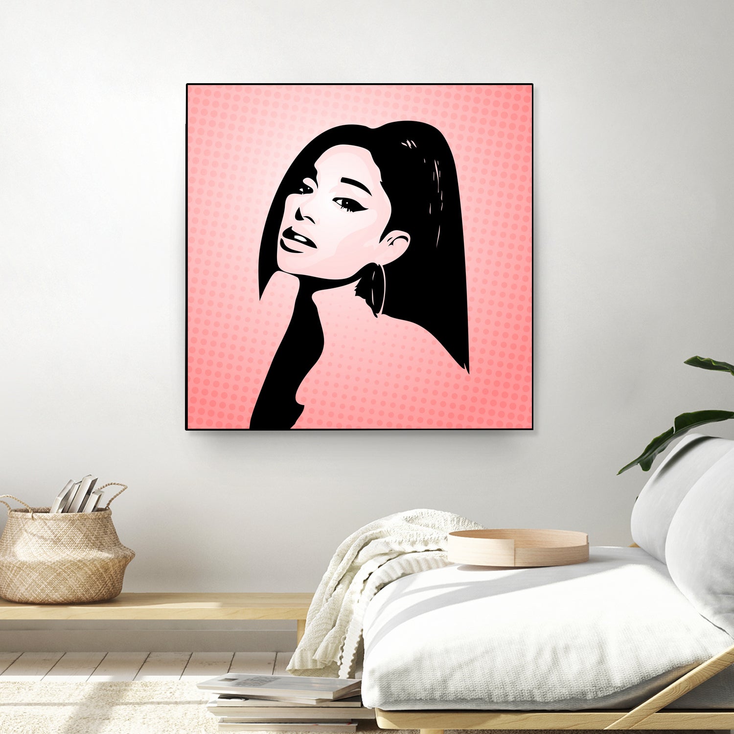 Ariana Grande | Pop Art by William Cuccio on GIANT ART - pink digital painting