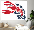 AMALFI LOBSTER CREAM by Thomas Fernez on GIANT ART - red digital drawing