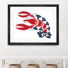 AMALFI LOBSTER CREAM by Thomas Fernez on GIANT ART - red digital drawing