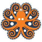 AMALFI OCTOPUS by Thomas Fernez on GIANT ART - orange digital drawing