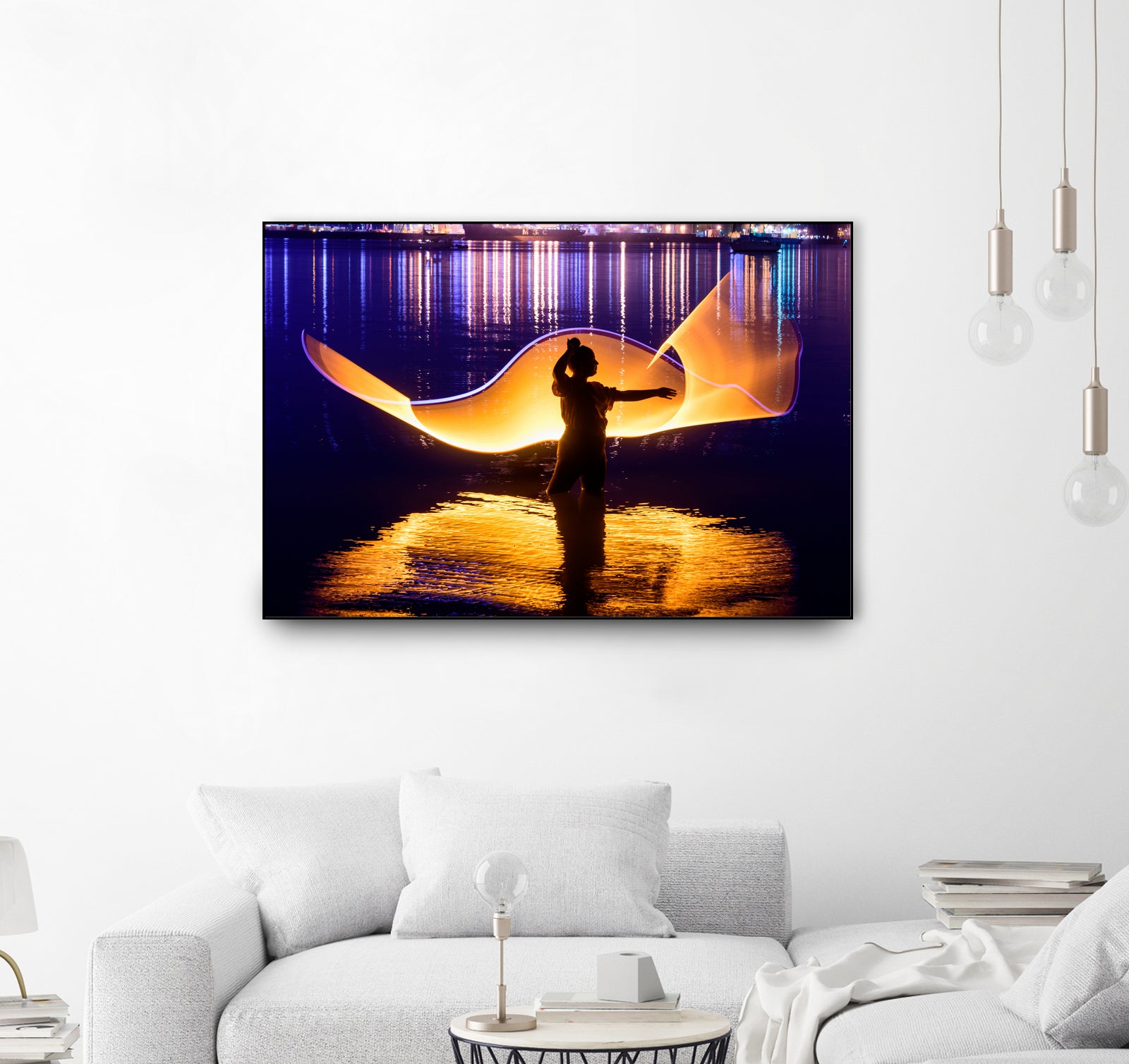 Light me up by Reziebelle Martin on GIANT ART - orange photo illustration