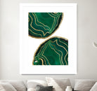 Emerald Agate Gold Glam #1 #gem #decor #art by Anita & Bella Jantz on GIANT ART - green photo illustration