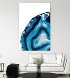 Blue Agate #3 (Part 2) #gem #decor #art by Anita & Bella Jantz on GIANT ART - blue photo illustration