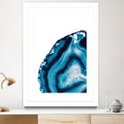 Blue Agate #3 (Part 2) #gem #decor #art by Anita & Bella Jantz on GIANT ART - blue photo illustration