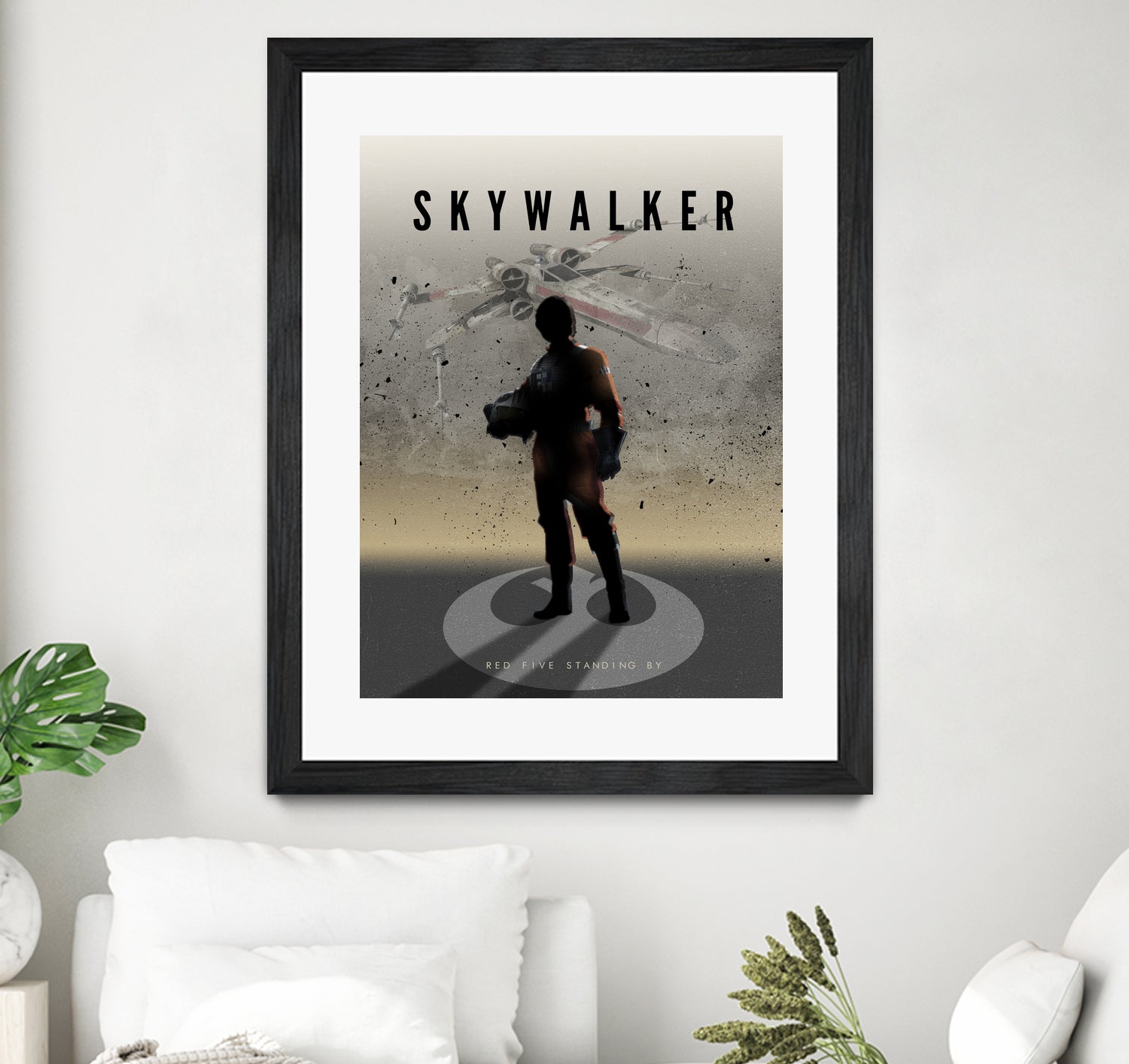 Commander Skywalker by Rick Chan on GIANT ART - black digital painting