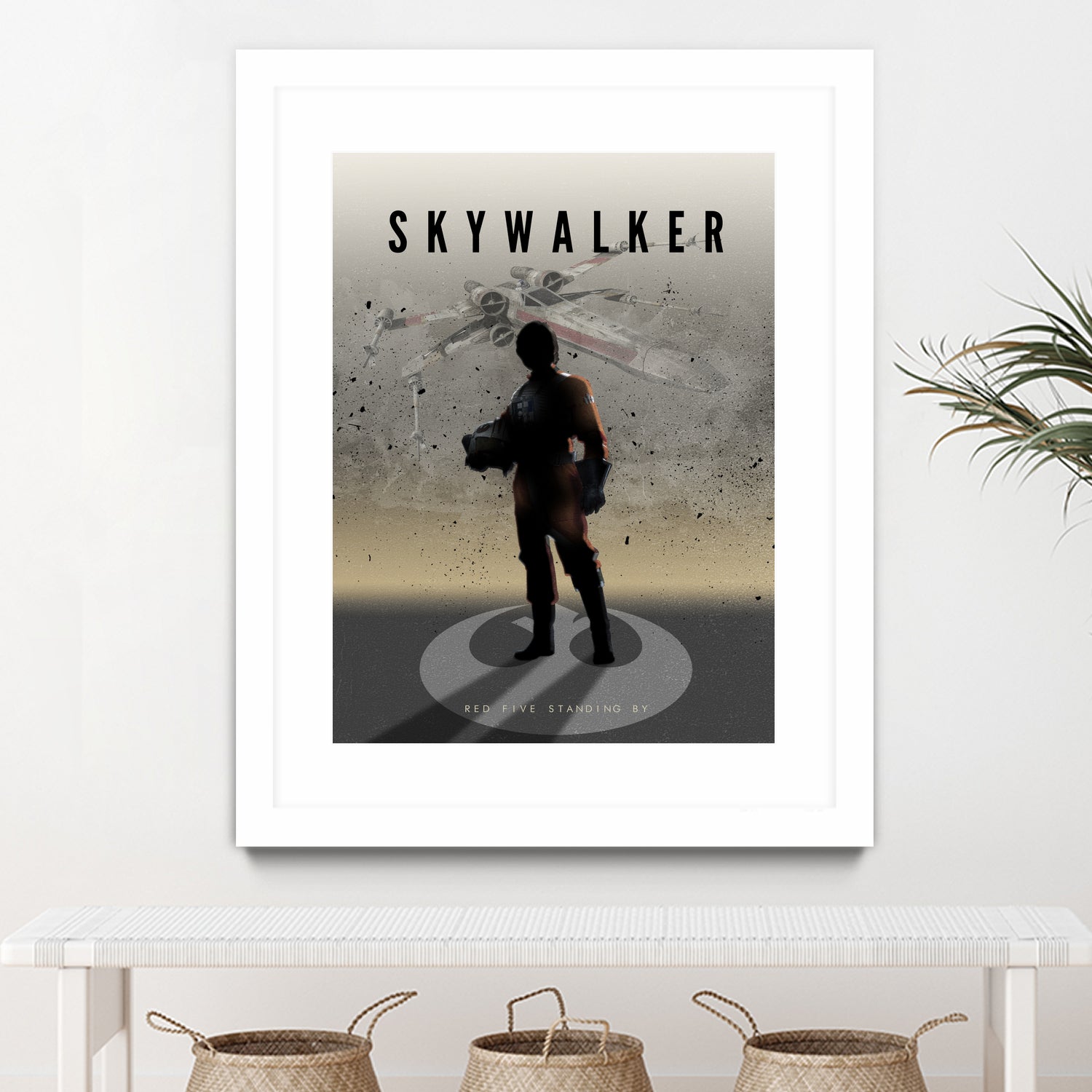 Commander Skywalker by Rick Chan on GIANT ART - black digital painting