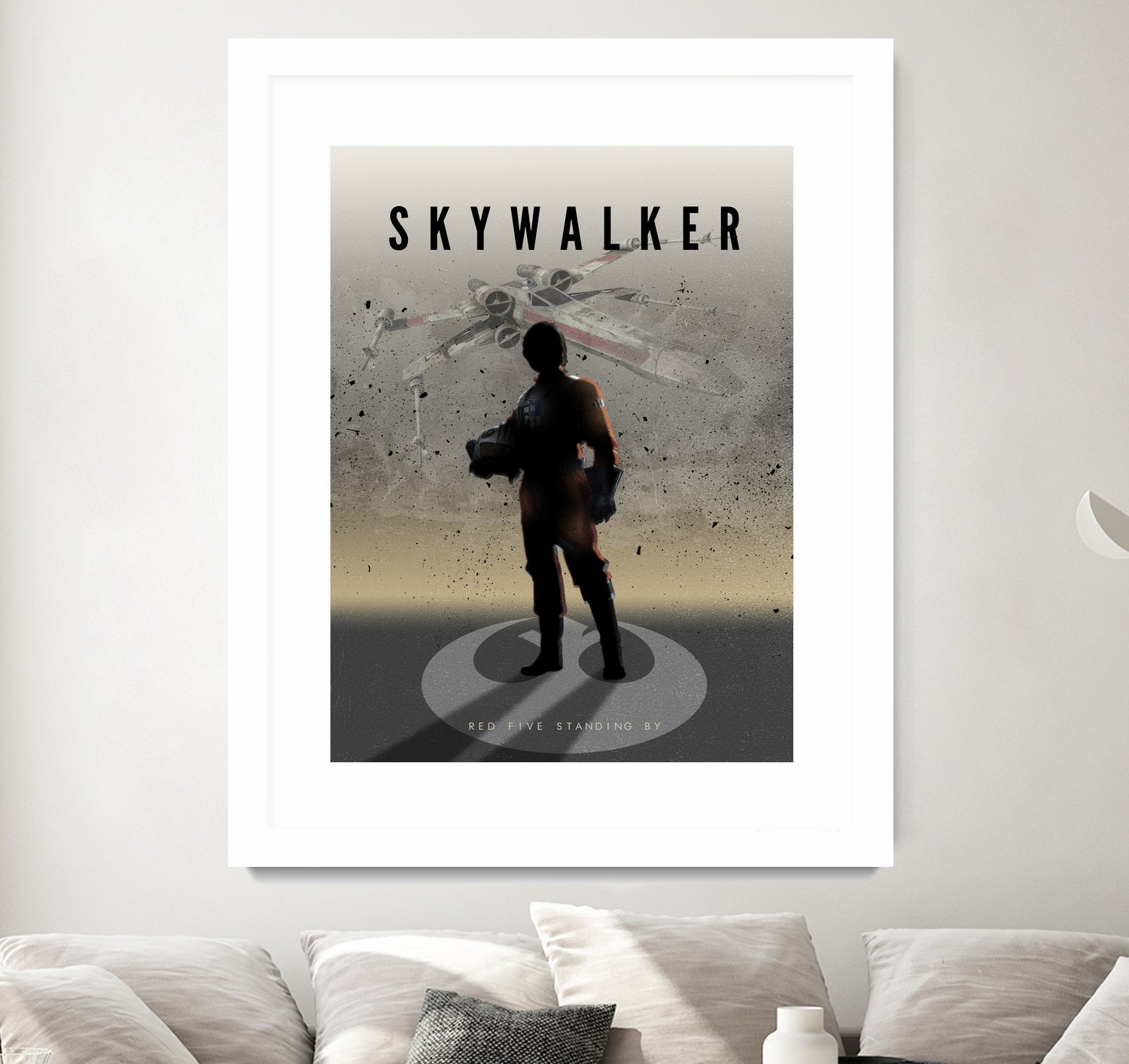 Commander Skywalker by Rick Chan on GIANT ART - black digital painting