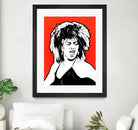 Tina Turner | Pop Art by William Cuccio on GIANT ART - red digital painting