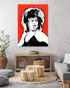 Tina Turner | Pop Art by William Cuccio on GIANT ART - red digital painting