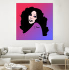 Donna Summer | Pop Art by William Cuccio on GIANT ART - fuchsia digital painting