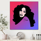 Donna Summer | Pop Art by William Cuccio on GIANT ART - fuchsia digital painting