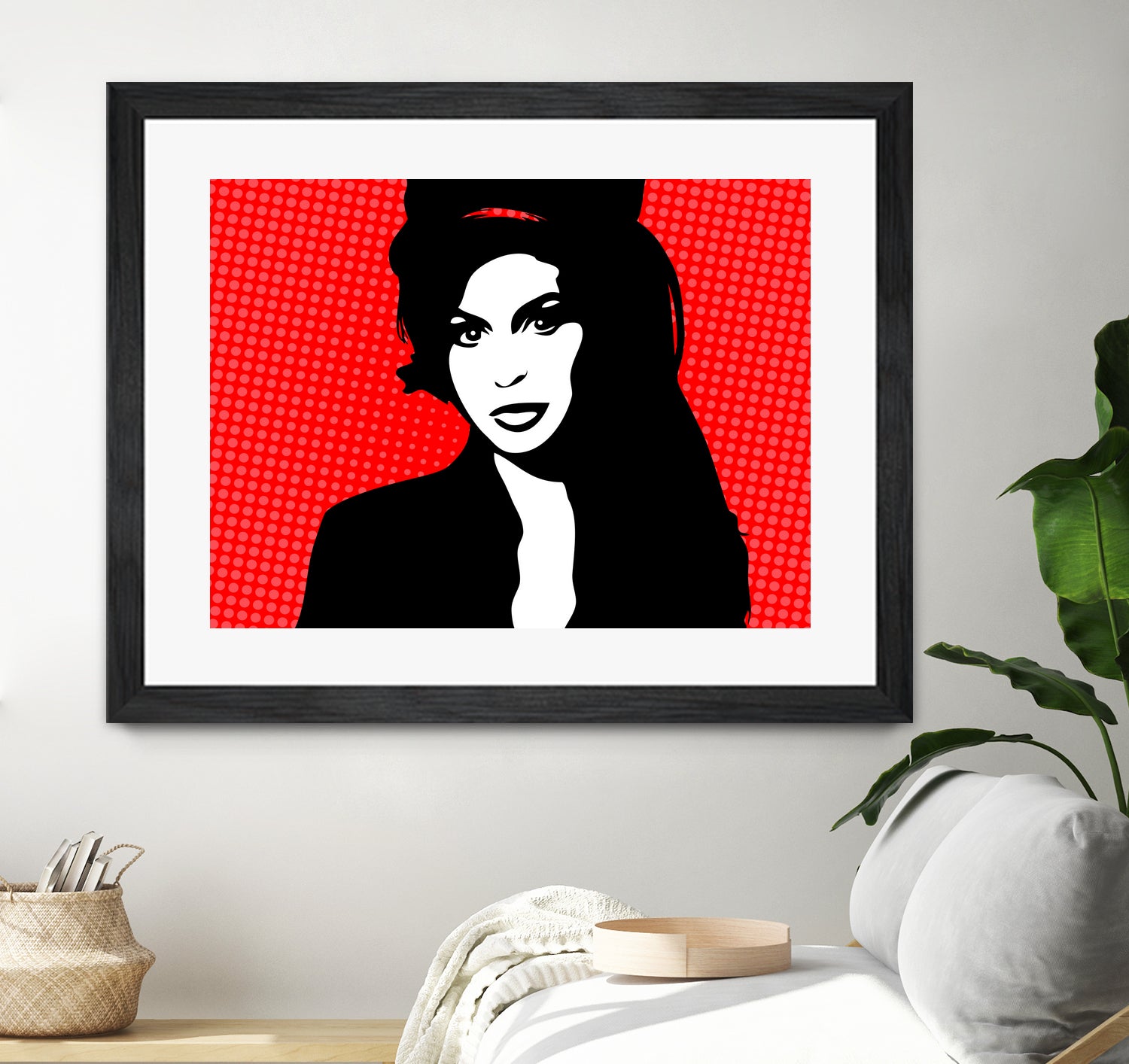 Amy Winehouse | Pop Art by William Cuccio on GIANT ART - red digital painting