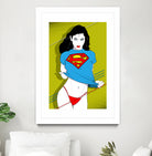 Feelin Super Sexy by Ron Santiano on GIANT ART - blue digital drawing