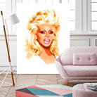 RuPaul | Pop Art by William Cuccio on GIANT ART - white digital painting