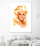 RuPaul | Pop Art by William Cuccio on GIANT ART - white digital painting