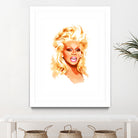 RuPaul | Pop Art by William Cuccio on GIANT ART - white digital painting