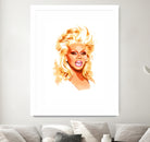 RuPaul | Pop Art by William Cuccio on GIANT ART - white digital painting