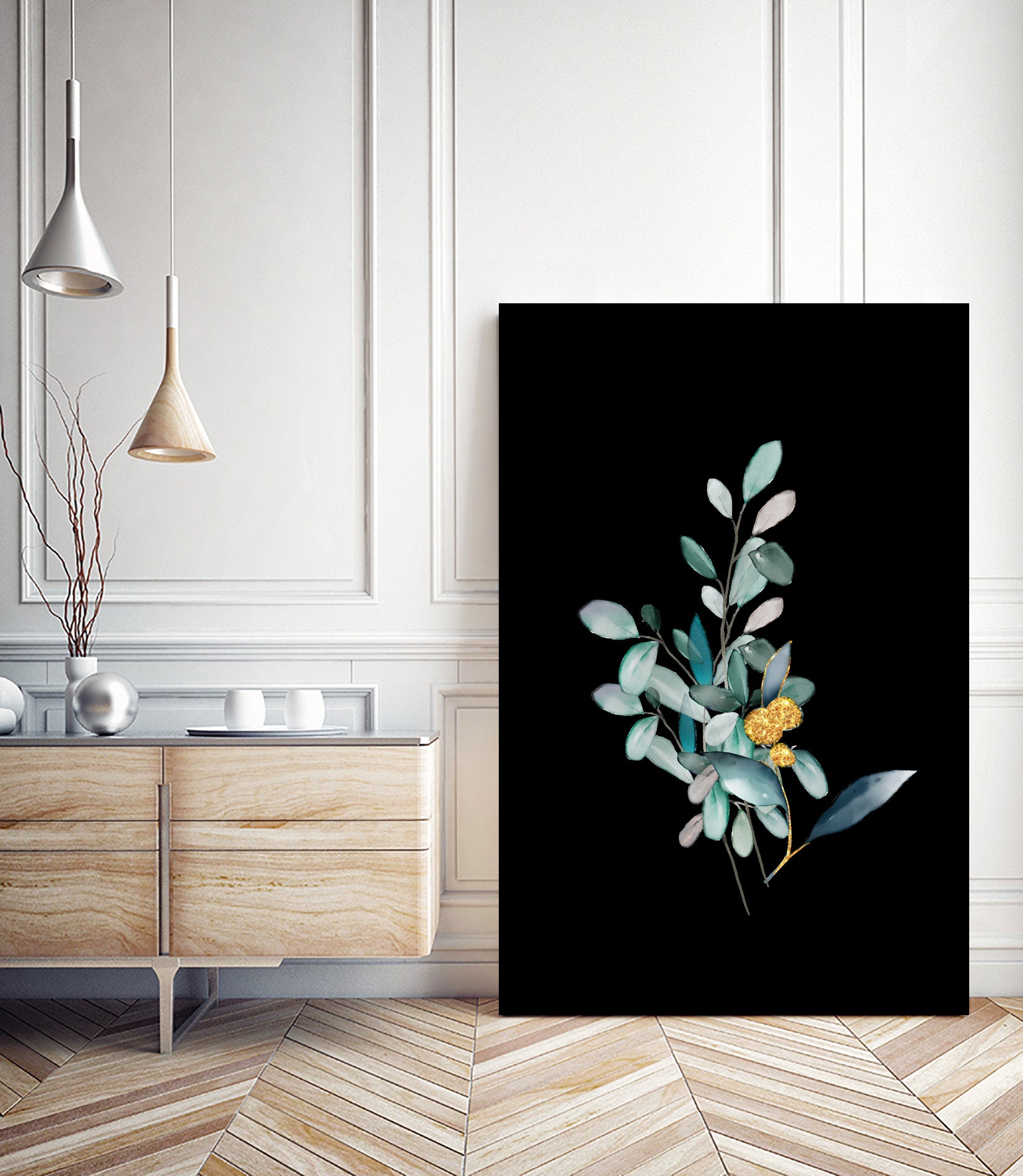 Wild Garden II by Studio North on GIANT ART - green digital painting