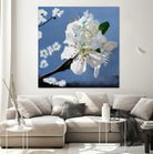 Spring Blossoms by Matthew Holden Bates on GIANT ART - white mixed media