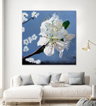 Spring Blossoms by Matthew Holden Bates on GIANT ART - white mixed media