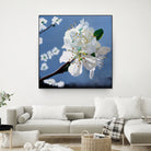 Spring Blossoms by Matthew Holden Bates on GIANT ART - white mixed media