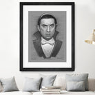 Bela Lugosi - Dracula by Dave Robinson on GIANT ART - red digital drawing