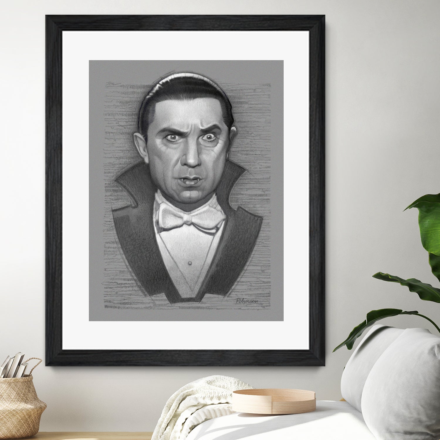 Bela Lugosi - Dracula by Dave Robinson on GIANT ART - red digital drawing