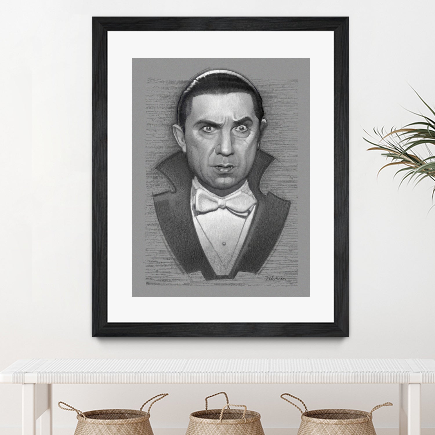 Bela Lugosi - Dracula by Dave Robinson on GIANT ART - red digital drawing