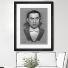 Bela Lugosi - Dracula by Dave Robinson on GIANT ART - red digital drawing