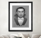 Bela Lugosi - Dracula by Dave Robinson on GIANT ART - red digital drawing