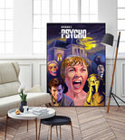 Psycho by Dave Robinson on GIANT ART - fuchsia digital painting