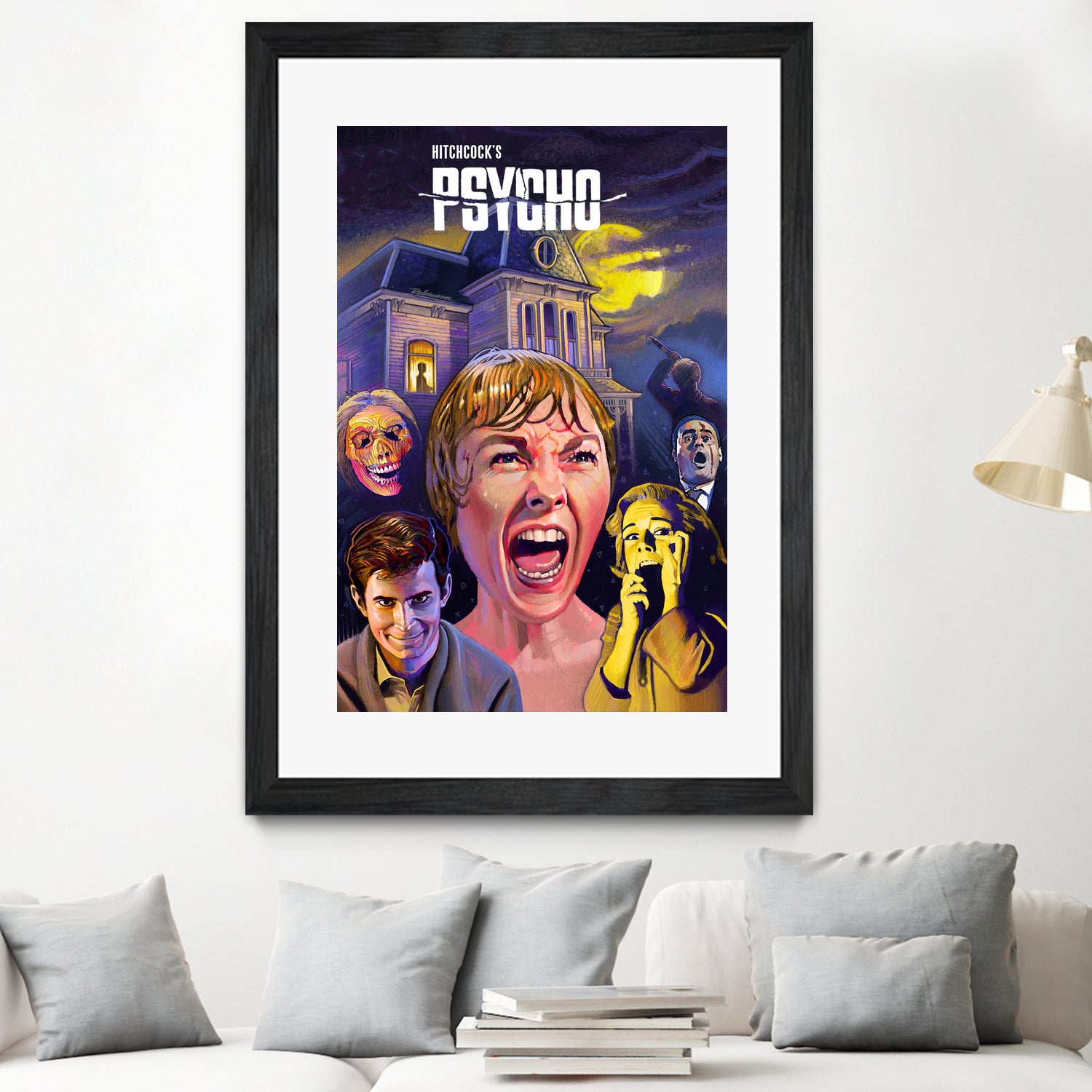 Psycho by Dave Robinson on GIANT ART - fuchsia digital painting