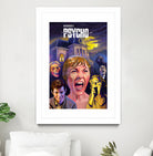 Psycho by Dave Robinson on GIANT ART - fuchsia digital painting