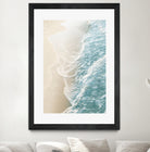 Soft Teal Gold Ocean Dream Waves #1 #water #decor #art by Anita & Bella Jantz on GIANT ART - green photo illustration