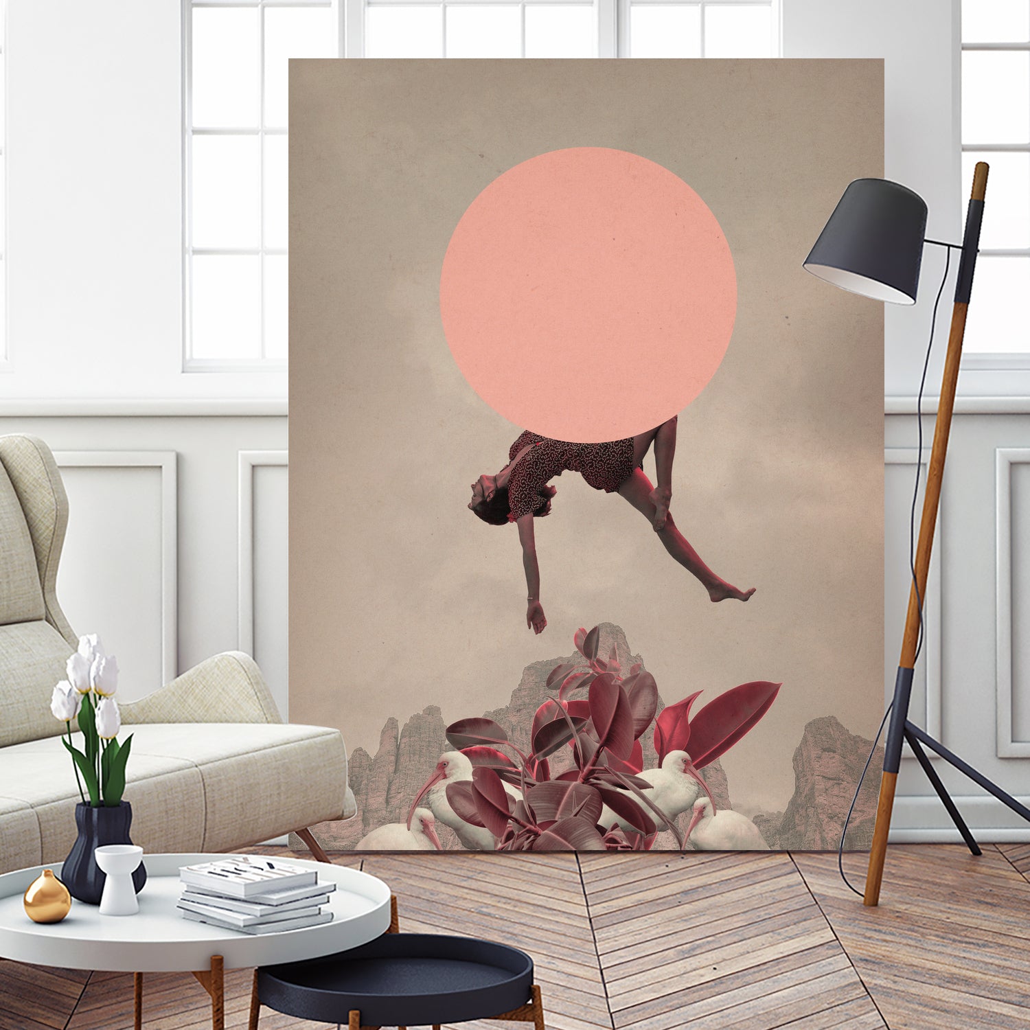 The Fall by Frank Moth on GIANT ART - pink photo manipulation