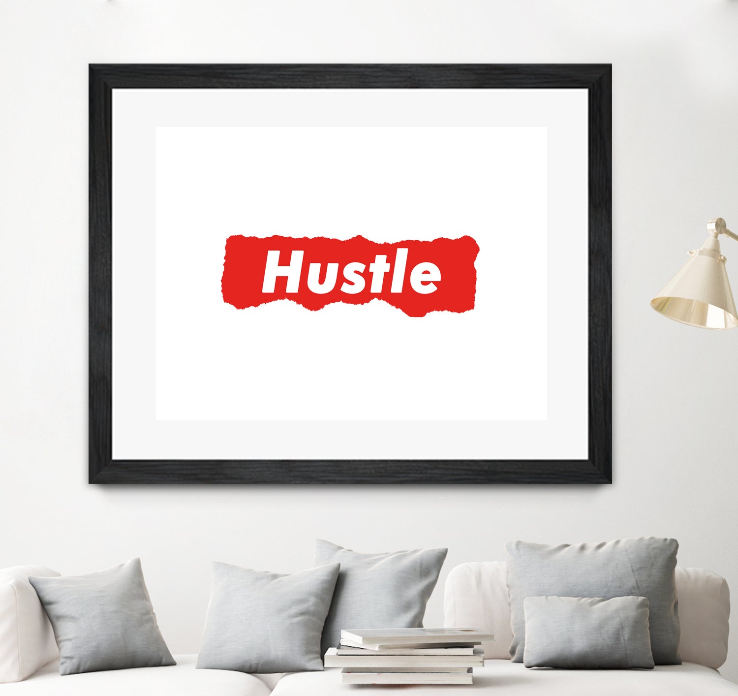 Hustle by John Regger on GIANT ART - white photo illustration