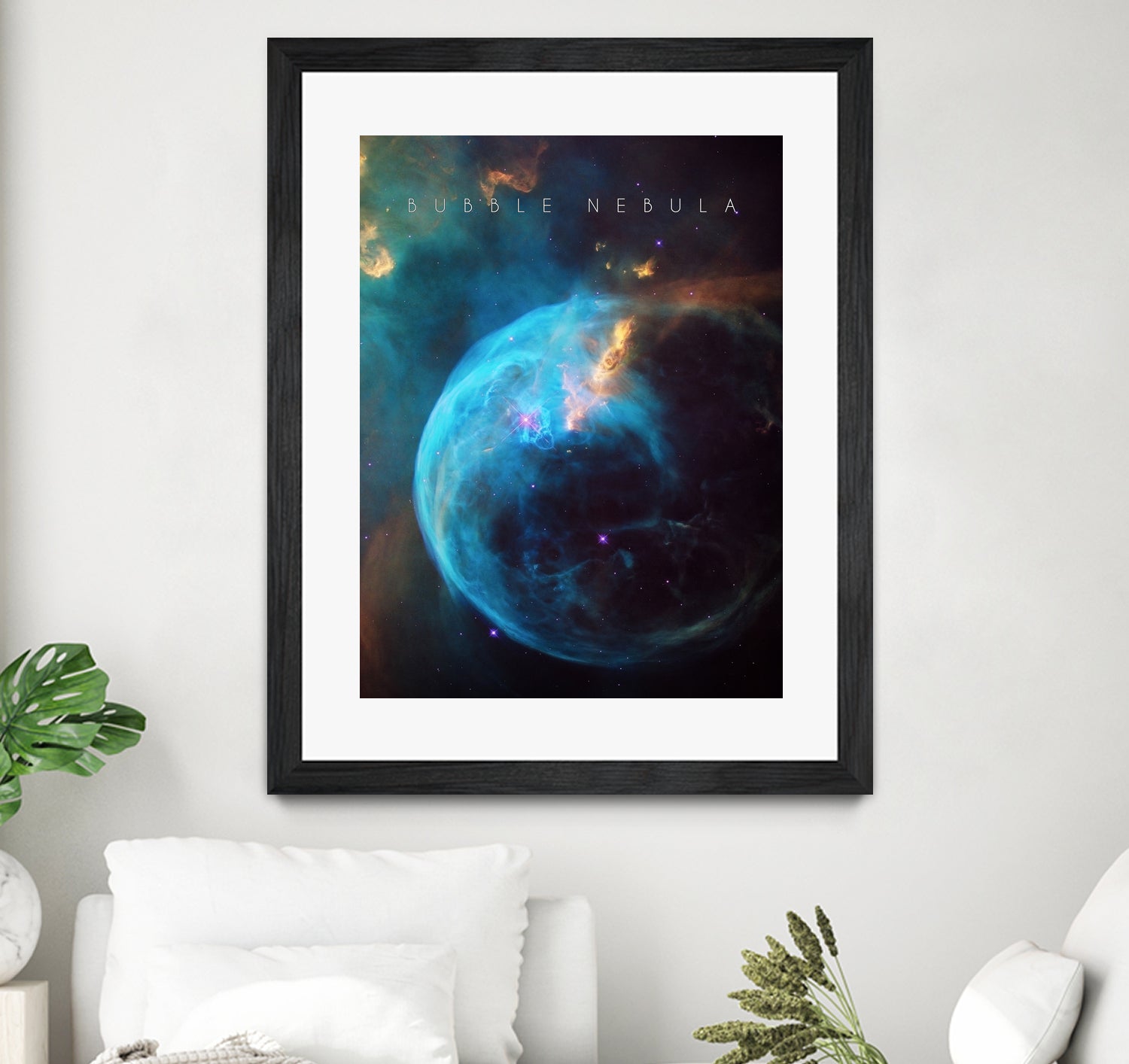 Bubble Nebula by Dominik Ogurcak on GIANT ART - black digital drawing