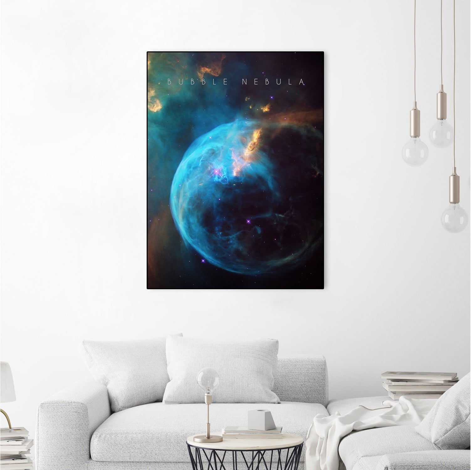 Bubble Nebula by Dominik Ogurcak on GIANT ART - black digital drawing