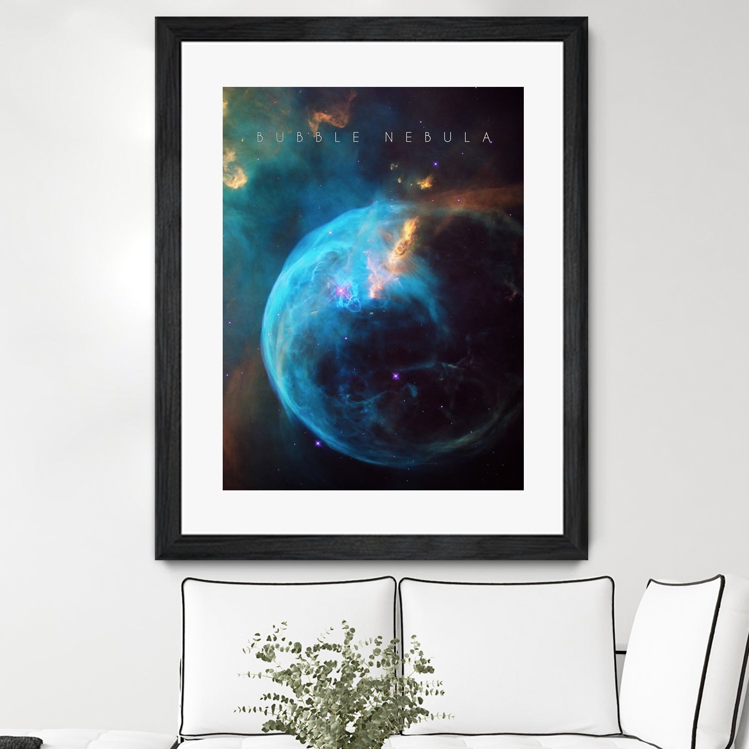 Bubble Nebula by Dominik Ogurcak on GIANT ART - black digital drawing