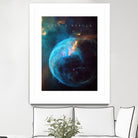 Bubble Nebula by Dominik Ogurcak on GIANT ART - black digital drawing