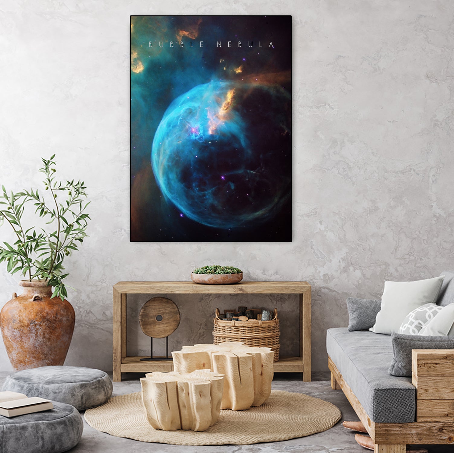 Bubble Nebula by Dominik Ogurcak on GIANT ART - black digital drawing